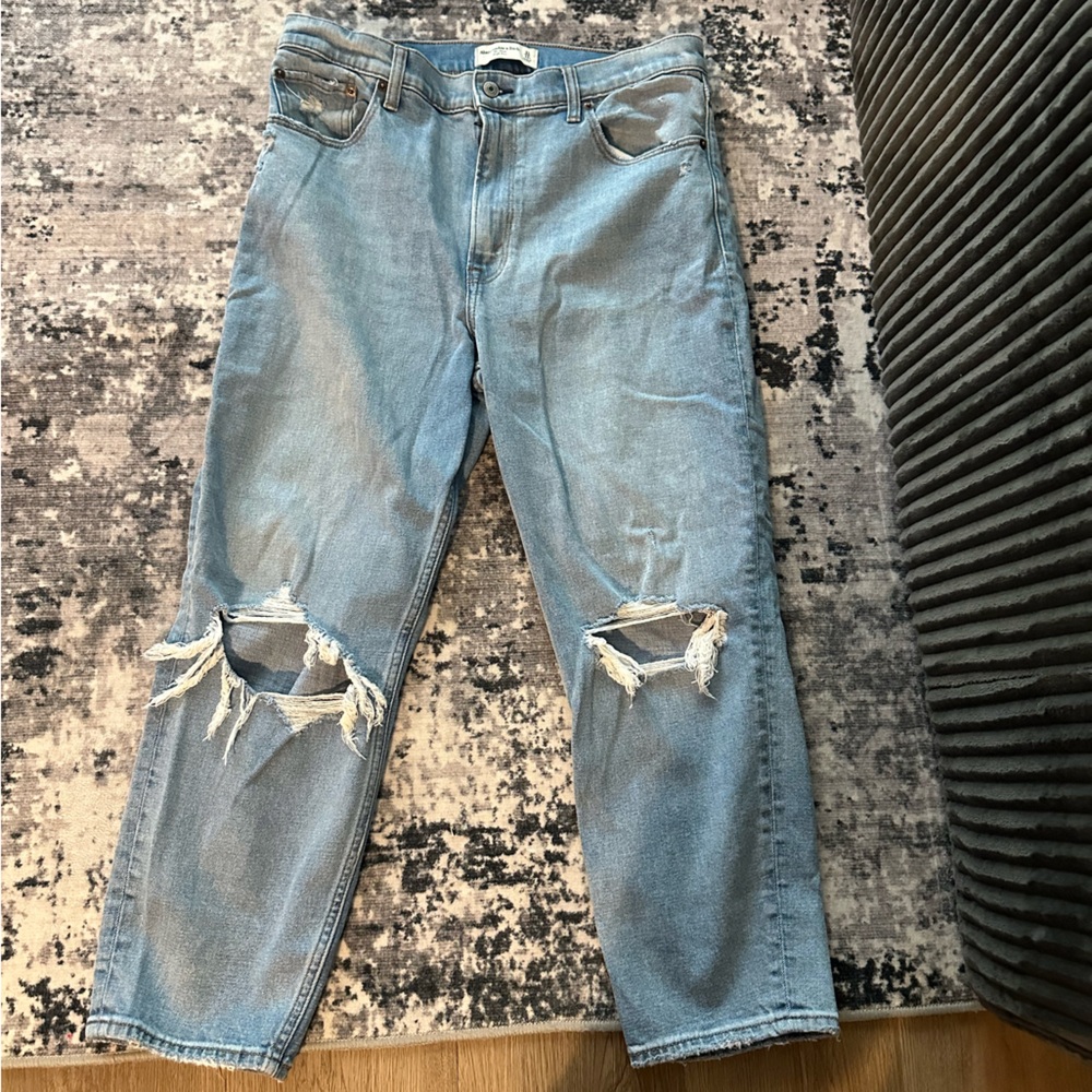 Abercrombie & Fitch Light Blue Denim Jeans